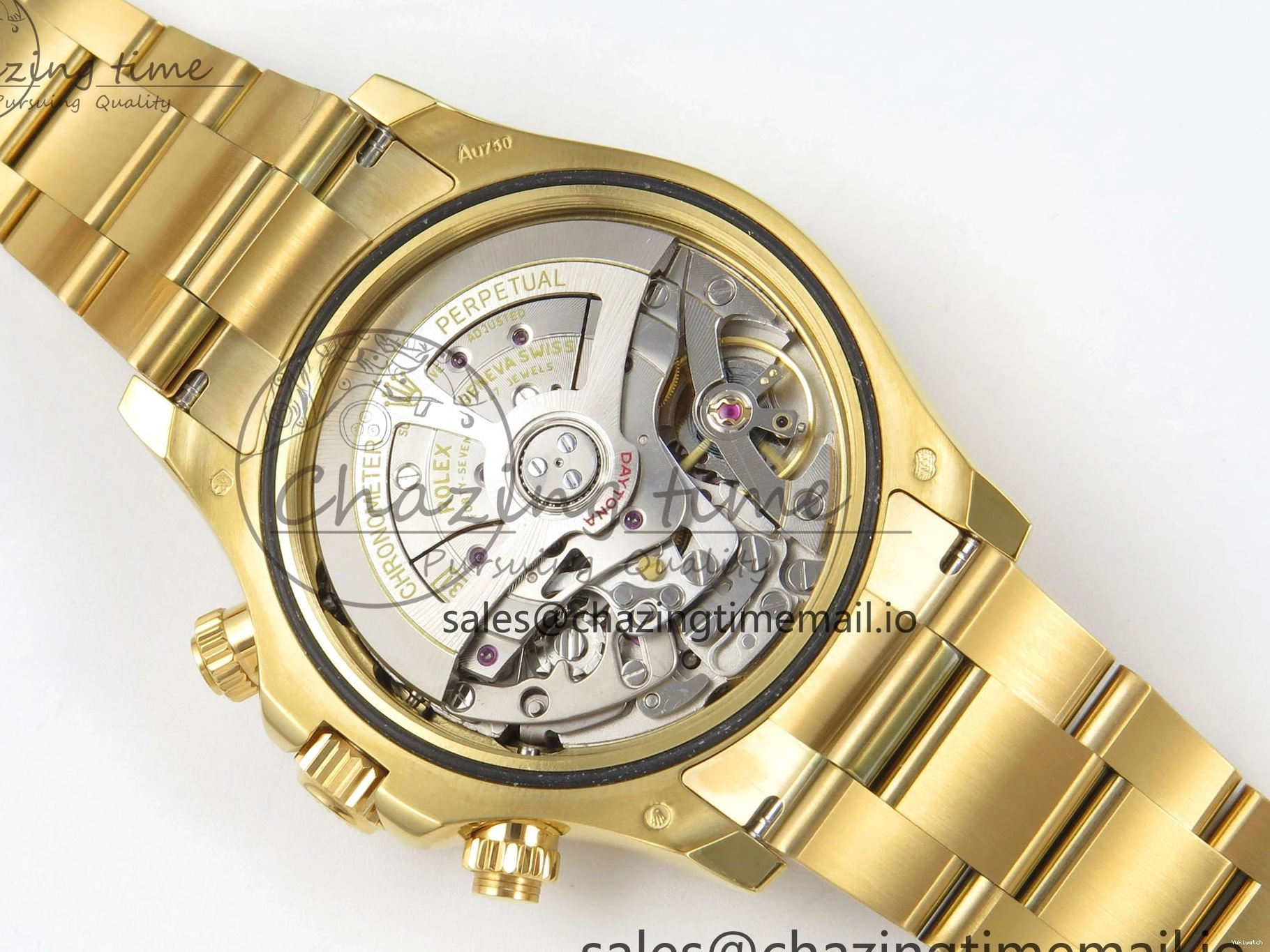 Clone Dial 1:1 YG Edition Daytona Bracelet Super Black Best DD4131 Diamonds YG 126508 on YG Clean 0307